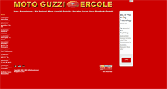 Desktop Screenshot of motoguzziercole.it